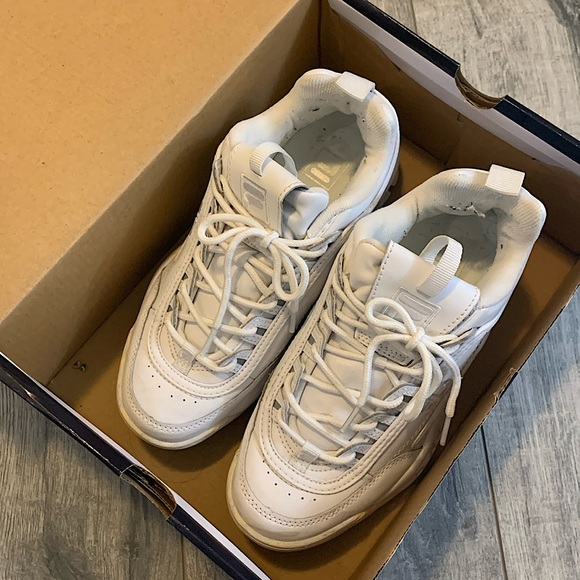 FILA Disruptor ll Premium white (7.5) with box - Picture 1 of 7